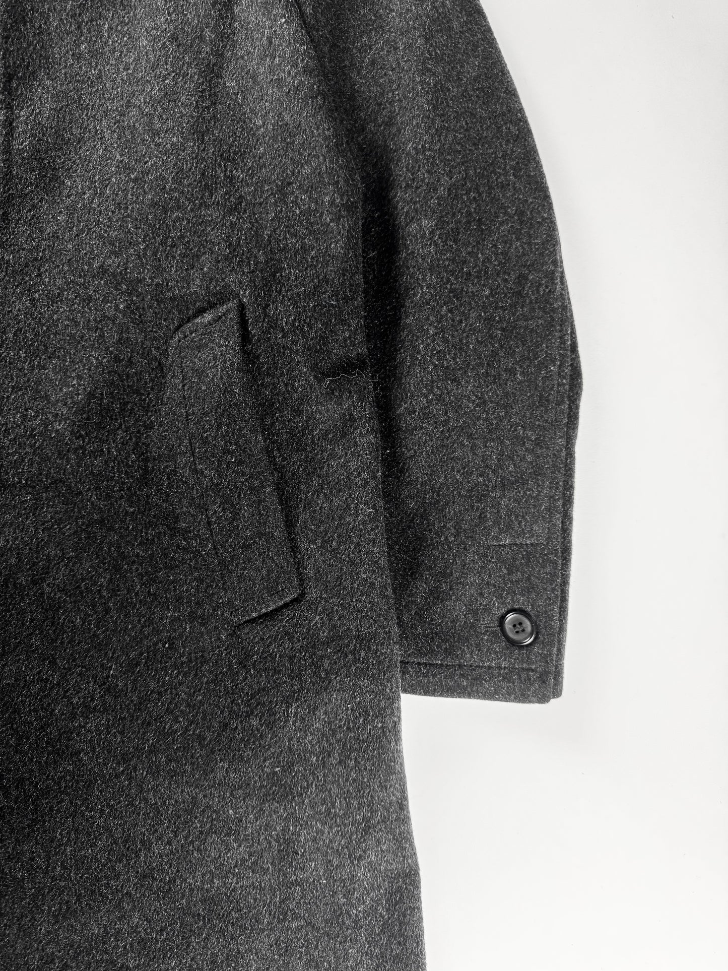 Prada Plush Wool Premium Overcoat 2000s - M