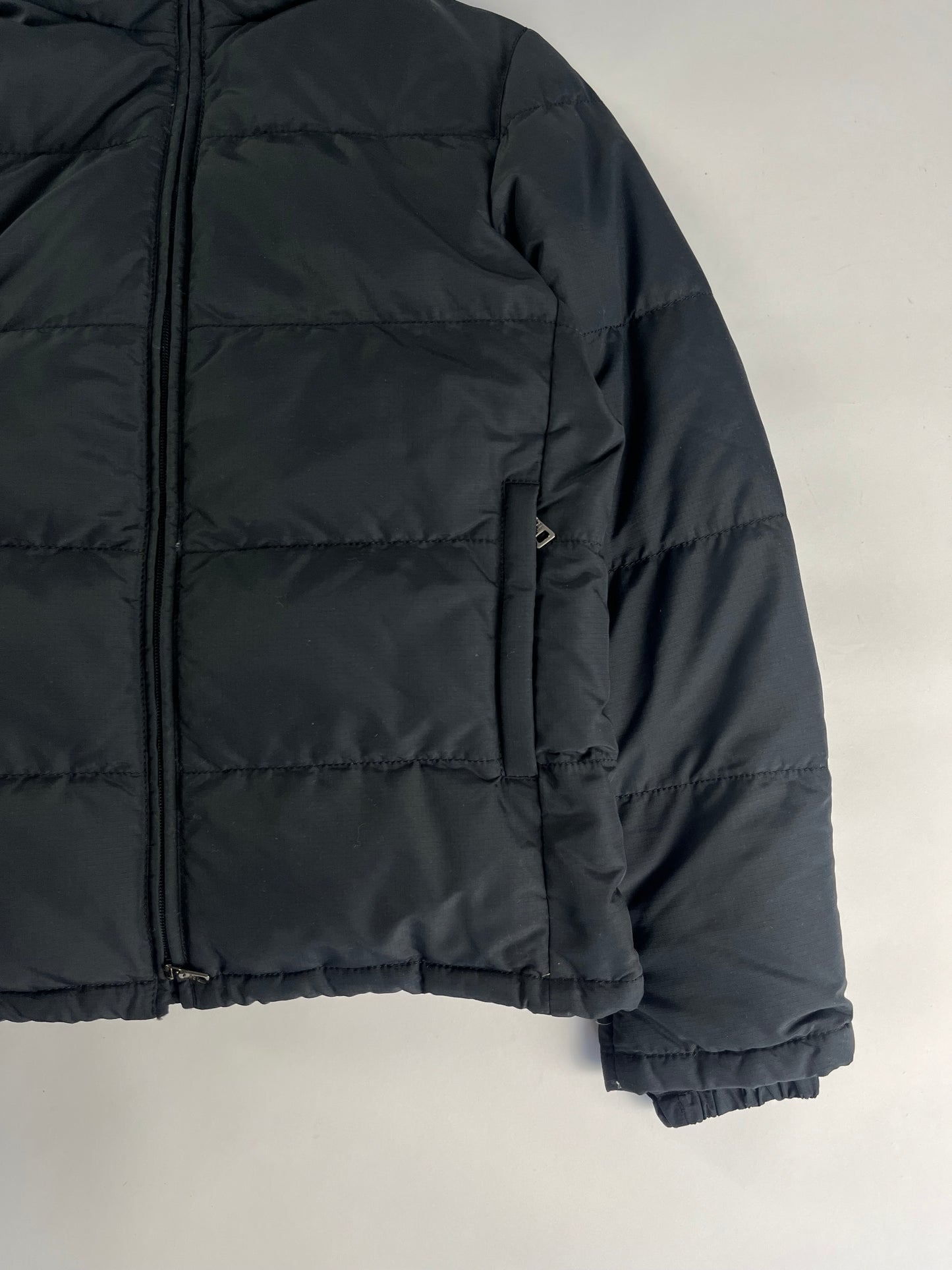 Prada Essential Dark Grey Puffer Down Jacket FW 2006 - XS