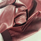 Prada Backside Triangle Logo Reversible Soft Bordeaux Leather Bomber Jacket FW 2017 - M