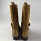 Yves Saint Laurent Rive Gauche Pony Hair Belted High Boots 2000s - 35 EU