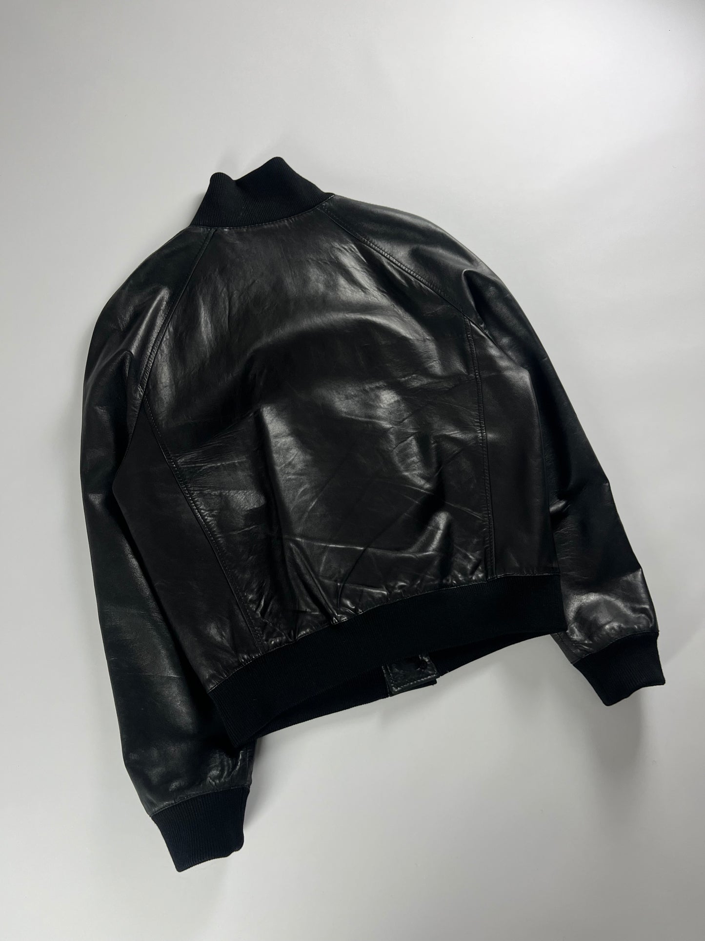 Gucci Premium Leather Shawl Collar Jacket FW 2004 - L