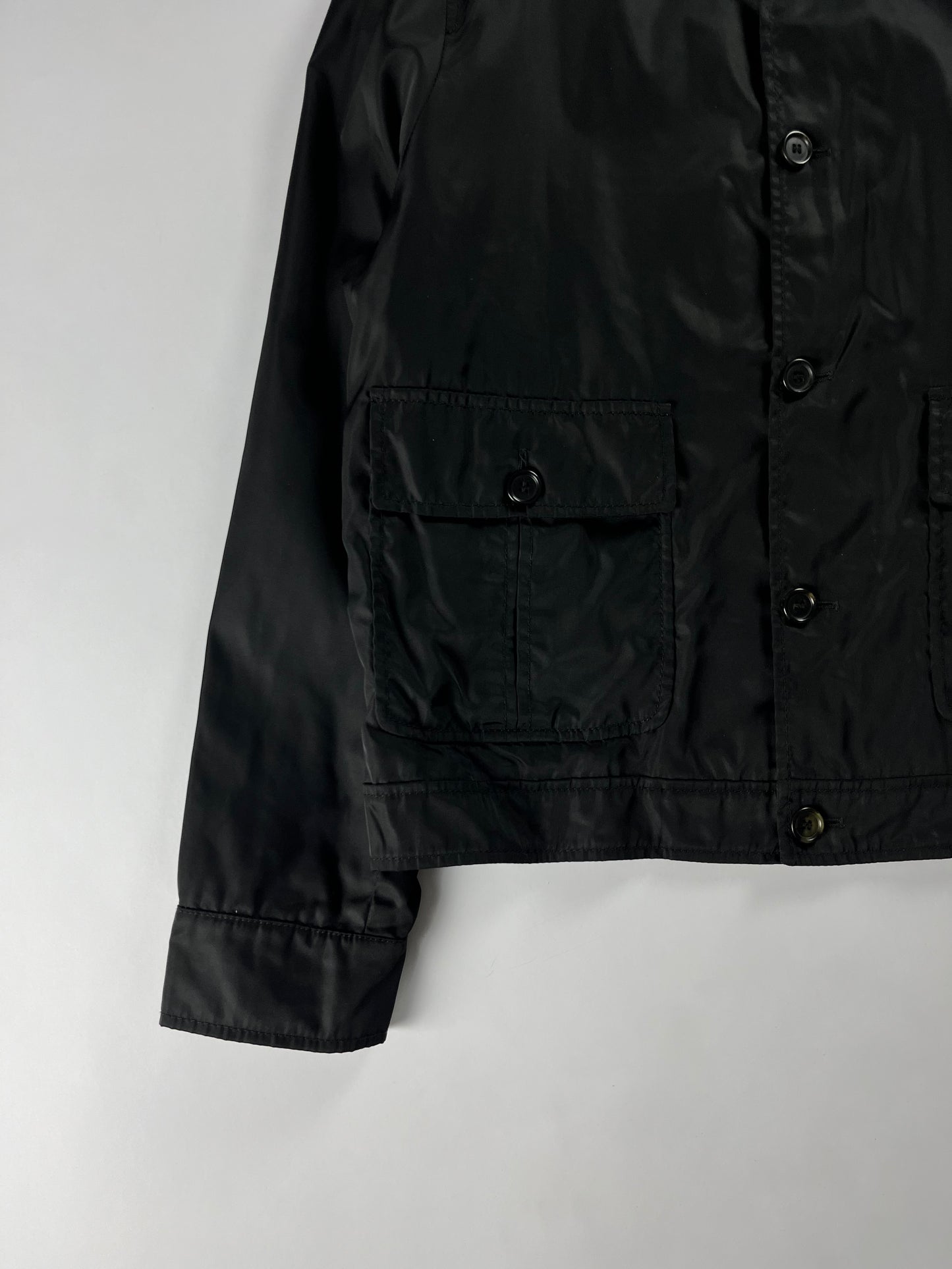Prada Double Pockets Essential Nylon Jacket 1990s - S