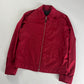 Prada Red Nylon Inside Monogram Work Trucker Jacket - L