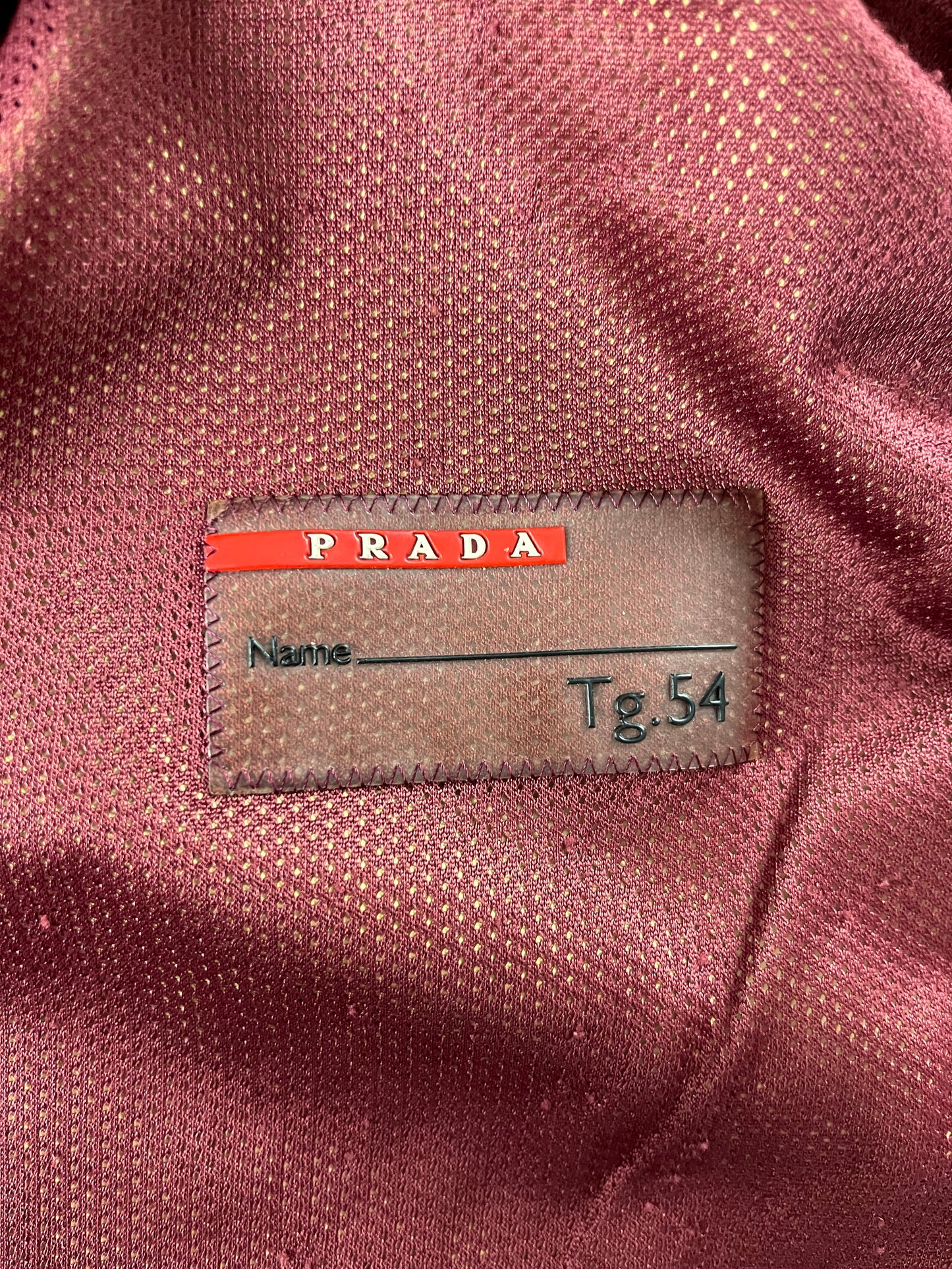 Prada Linea Rossa Obsidian Convertible Nylon Windbreaker Jacket FW 1999 - L