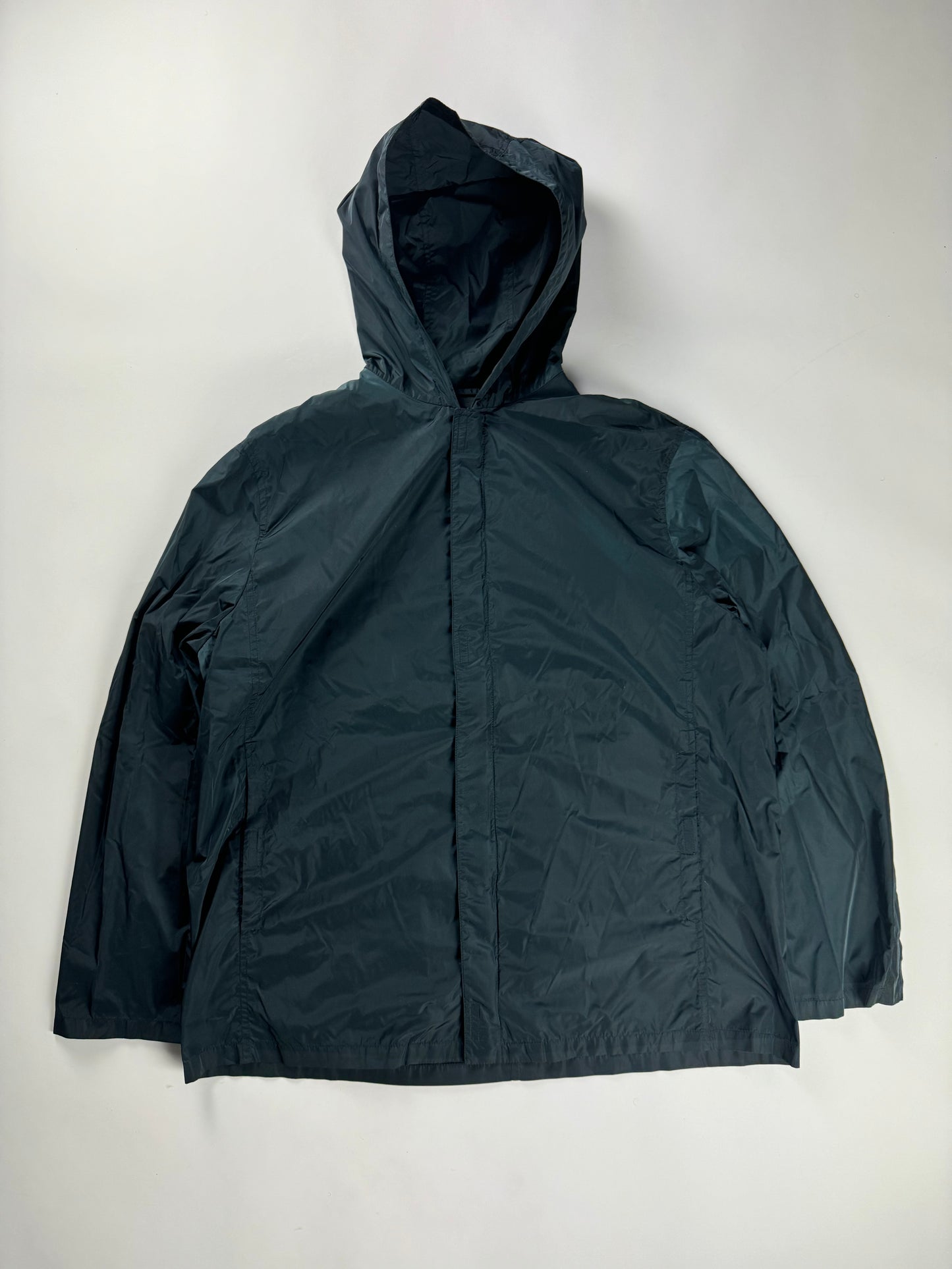 Prada Navy Nylon Strapped Light Jacket SS 1998 - XXL