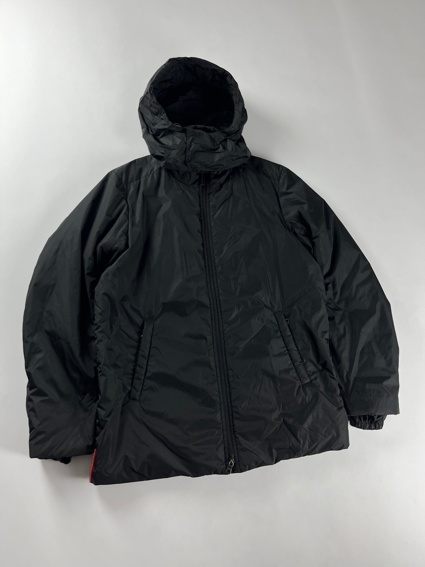 Prada Linea Rossa Black Down Jacket FW 2009 - L