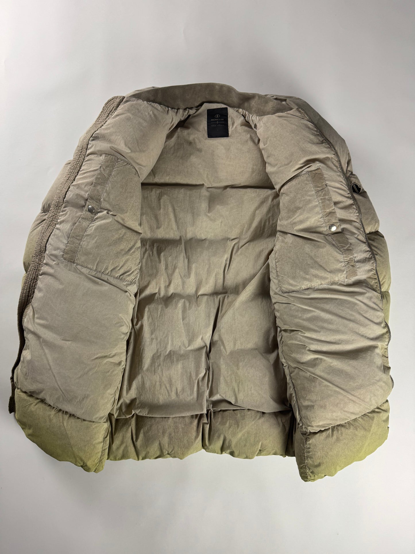 Rick Owens x Moncler Acid Gradient Cyclopic Convertible Down Long Jacket FW 2023 - M