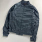 Prada Triangle Logo Navy Nylon Bomber Jacket 2010s - M