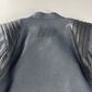 Gucci Sample Alexandro Michele Elbows & Shoulders Strong Pads Leather Biker Jacket FW 2023 - M