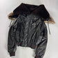 Jean Paul Gaultier Oversize Fur Covered Sheepskin Leather Bomber Jacket FW 2003 - S