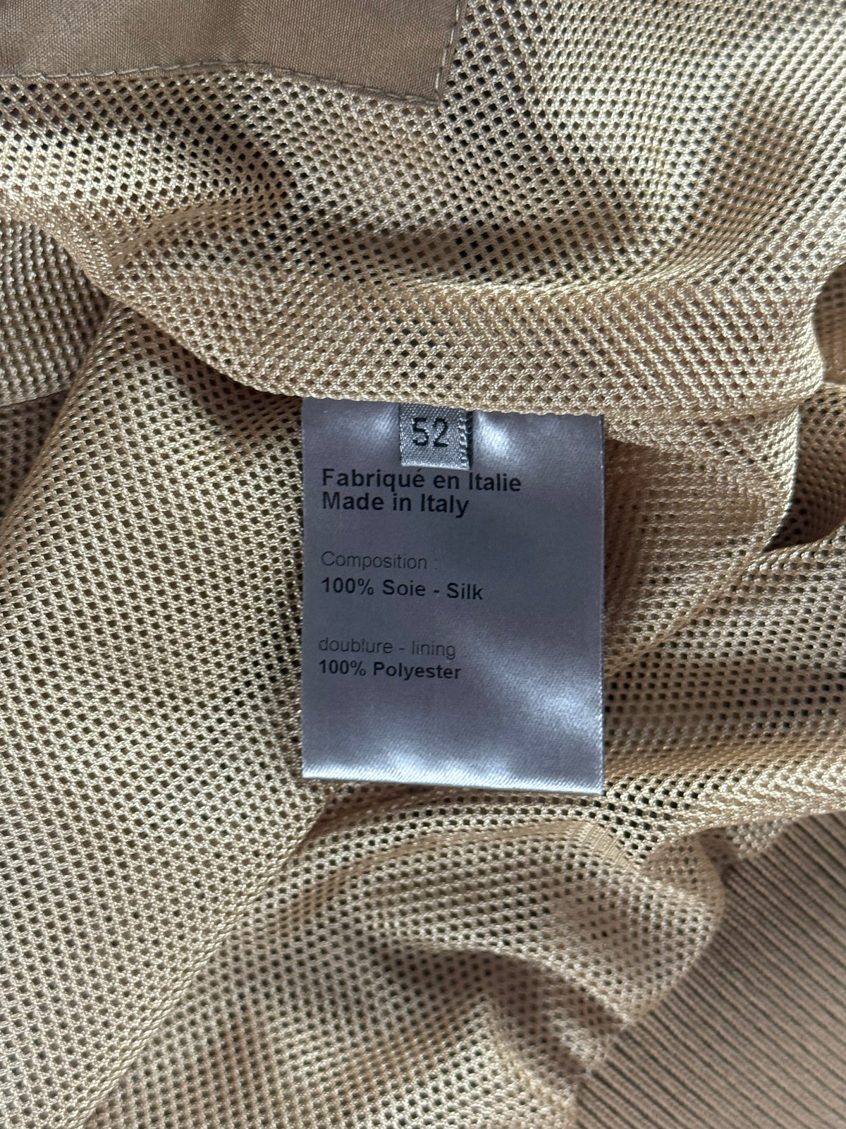 Dior Homme Kris Van Assche  Fragmented Nylon Bomber Jacket SS 2009 - L