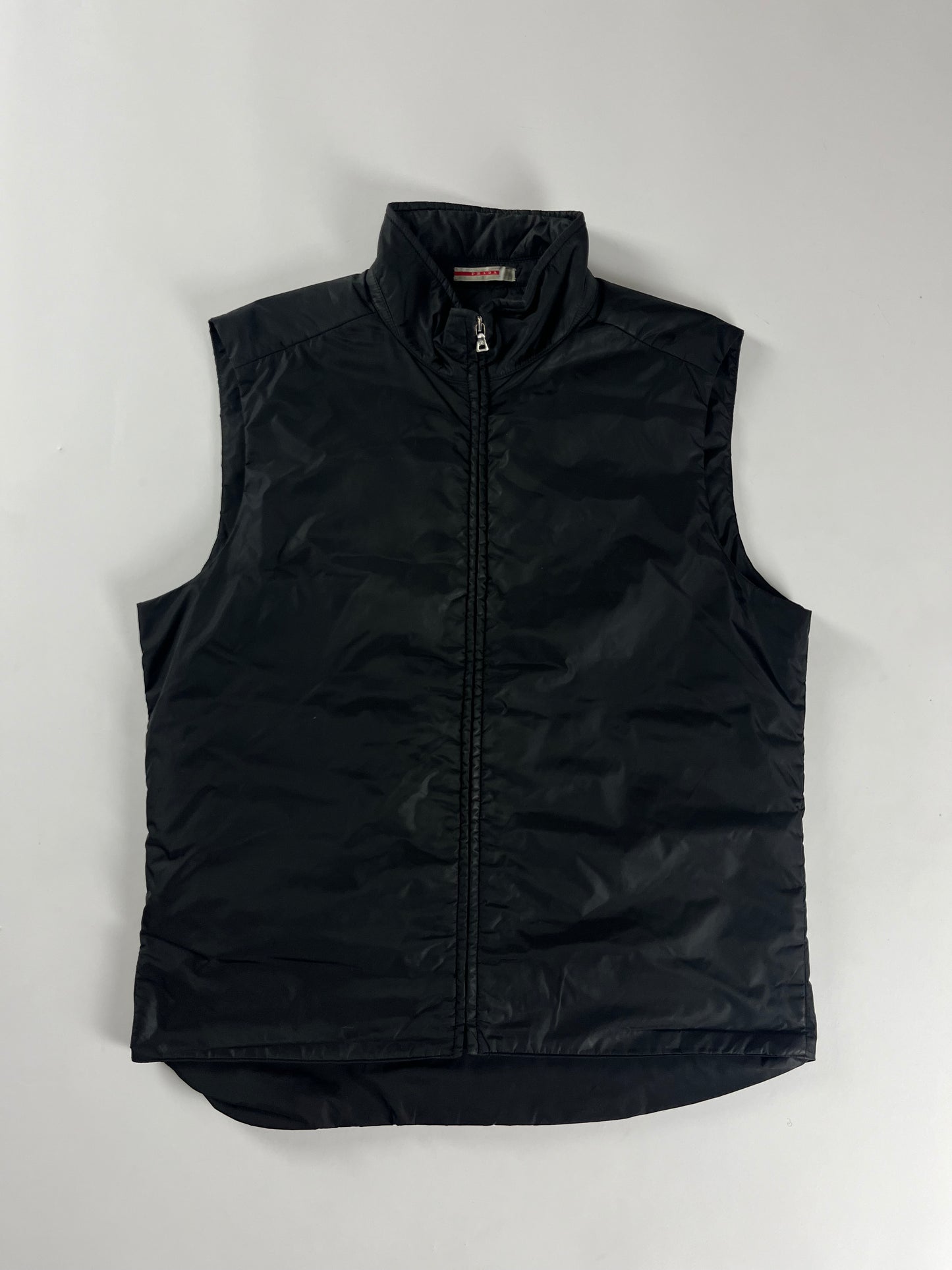 Prada Sport Essential Black Nylon Vest SS 2006 - L