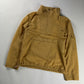 Hermès Sample Front Pocket Soft Textured Sand Turtleneck Half Zip Jacket SS 2020 - M