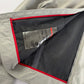 Prada Light Grey Modern Strapped Double Zip Nylon Moto Jacket SS 2000 - M