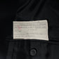 Gucci Black Wool Leather Belt Collar Long Coat FW 2000 - M