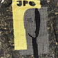 Jean Paul Gaultier Face Graphic Stripe Sleeves Mesh Top SS 2001 - M