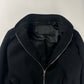 Prada Black Drawstring Zipper Jacket FW 1997 - M