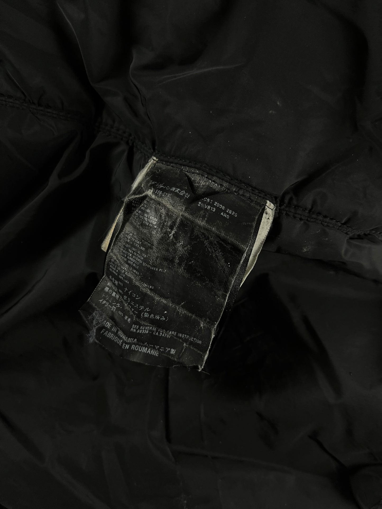Prada Two Button Funnel Neck Bomber Jacket FW 2006 - M