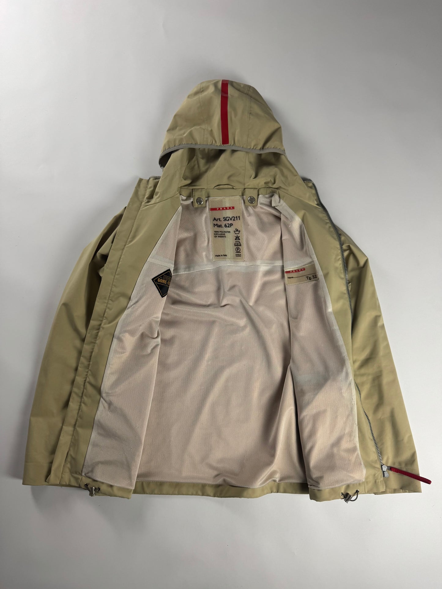 Prada Goretex Technical Convertible Jacket SS 2000 - L