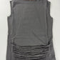 Rick Owens Dust Grey Short Fringes Vest Top 2000s - S