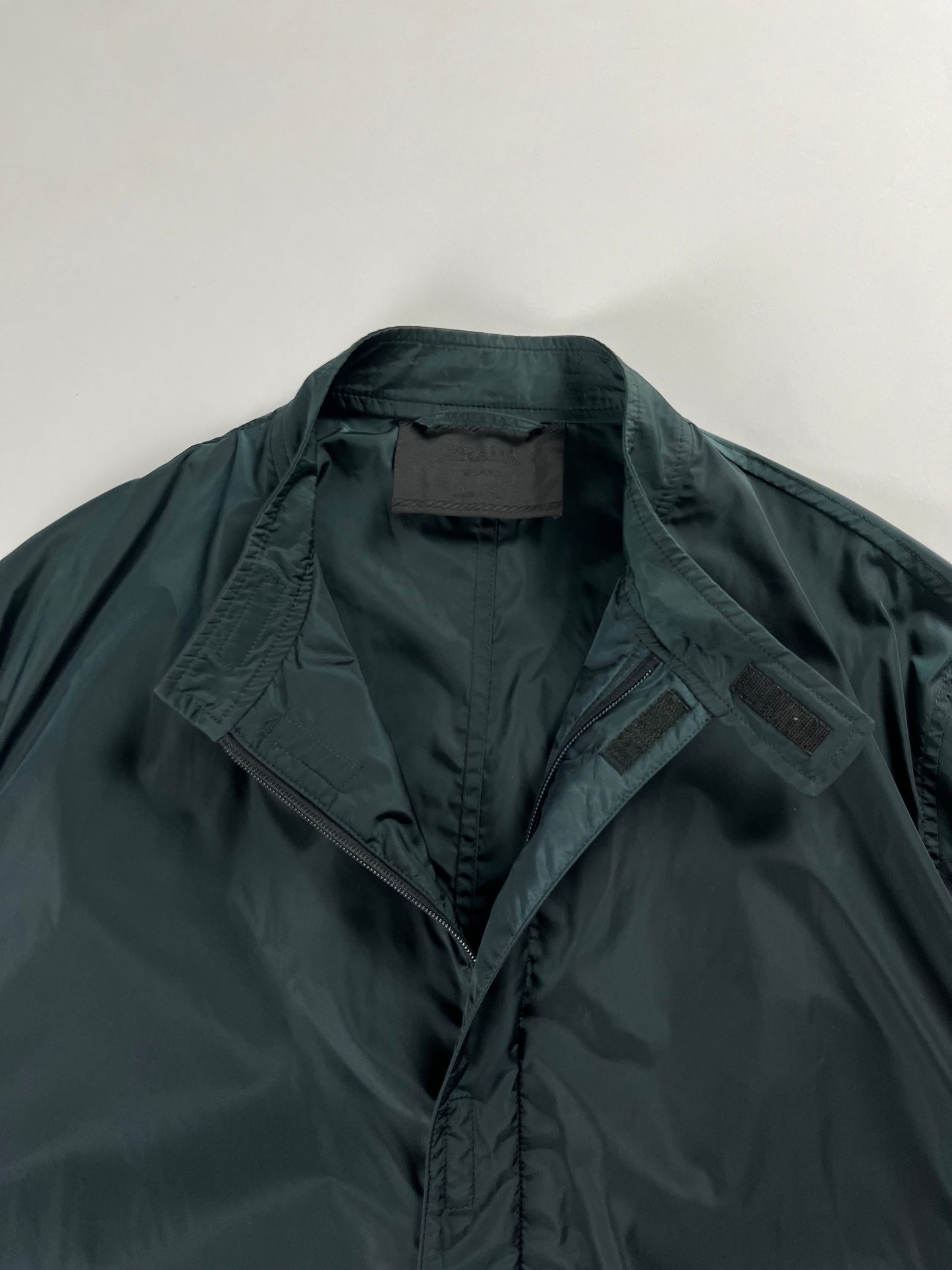 Prada Navy Nylon Strapped Light Jacket SS 1998 - L
