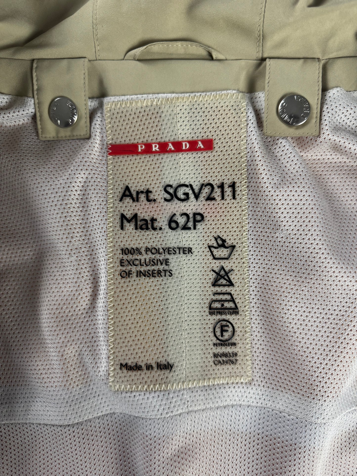 Prada Goretex Technical Convertible Jacket SS 2000 - L