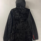 Prada Linea Rossa Convertible Sleeve Dyed Kid Fur Hooded Coat FW 1999 - S