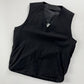 Prada Black Minimalist Belted Open Back Harness FW 1999 - M