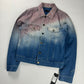Saint Laurent Sample Tie & Dye Gradient Effect Denim Jacket SS 2021 - S