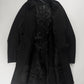 Prada Milano Black Single Breasted Minimalist Belted Coat FW 2000 - L