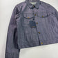 Louis Vuitton Virgil Abloh Indigo Raw Iridescent Denim Jacket FW 2021 - XL