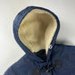 Prada Navy Arctic Hooded Long Parka Duffle Jacket - M