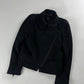 Gucci Black Premium Wool Asymmetrical Jacket FW 2007 - S