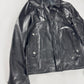 Dior Homme Dark Aviator Leather Trucker Jacket SS 2008 - M
