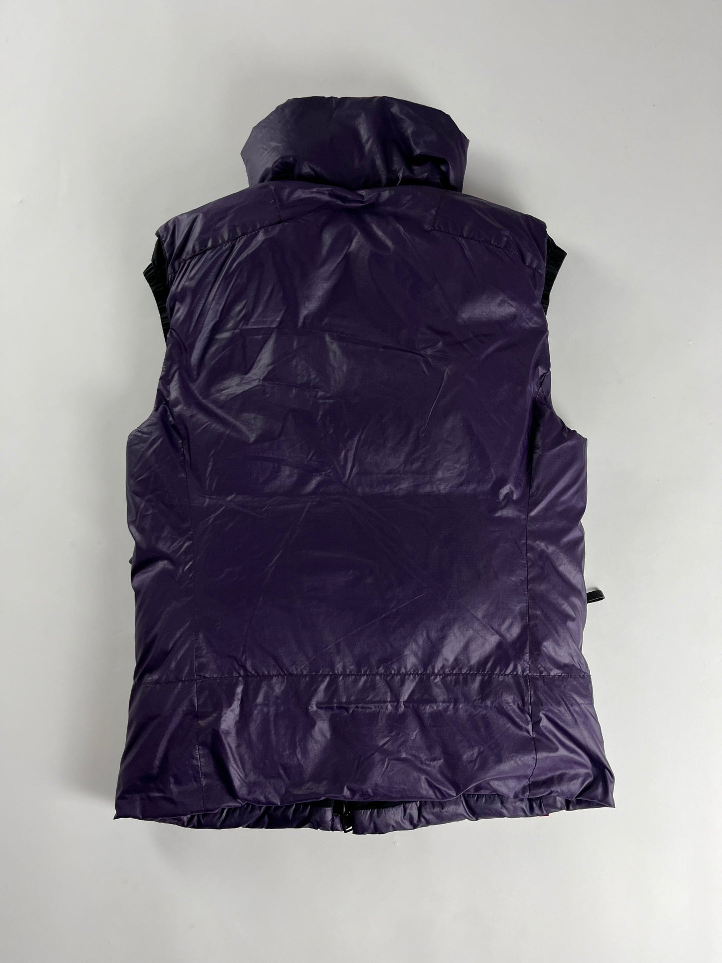 Prada Linea Rossa Purple Astro Down Vest 2000s - M