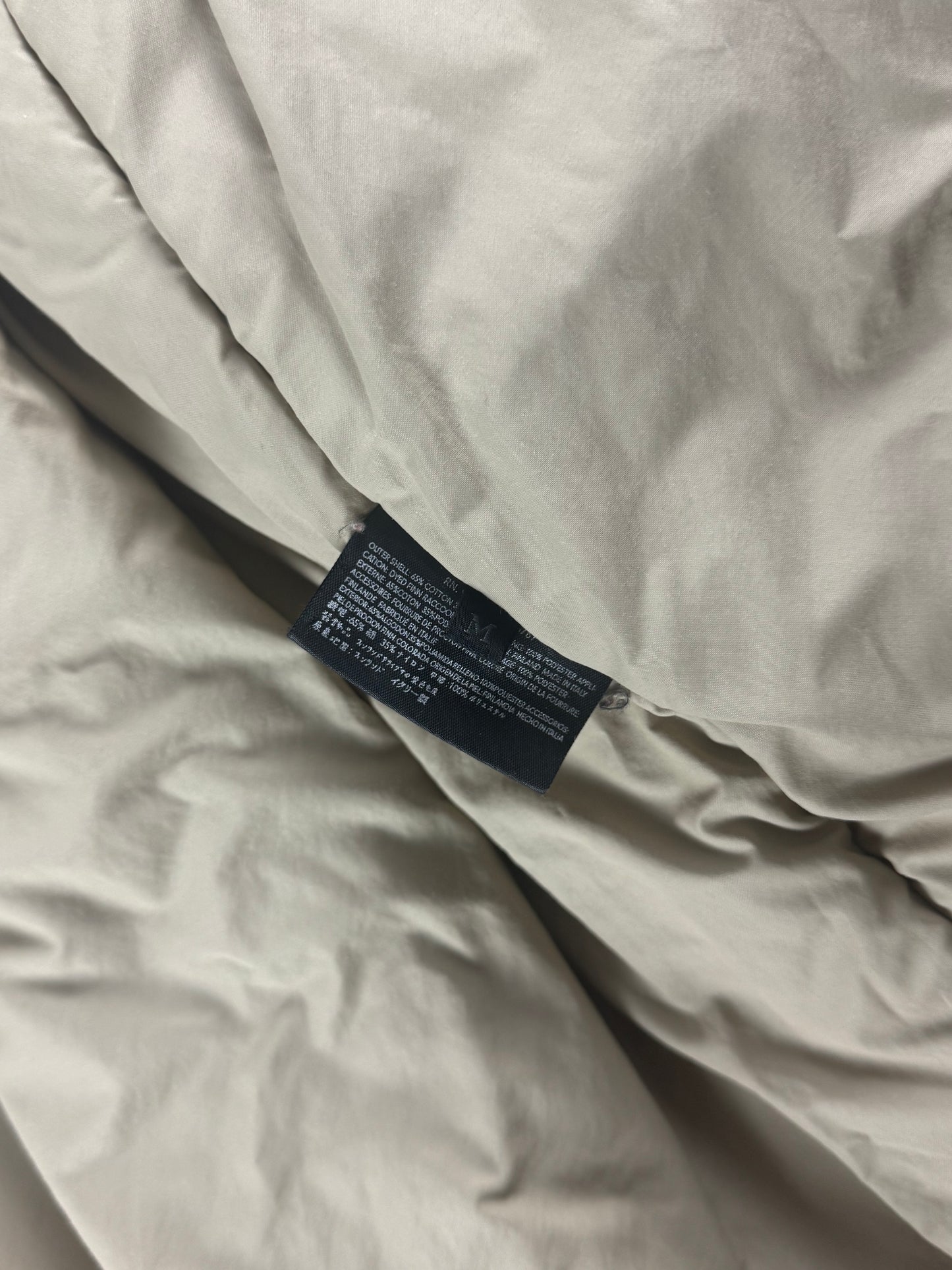 Prada Eskimo Fur Hooded Long Puffer Coat FW 2000 - M