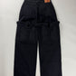 Y/Project Maxi Cowboy Cuff Dark Denim Pants SS 2023 - 32 US