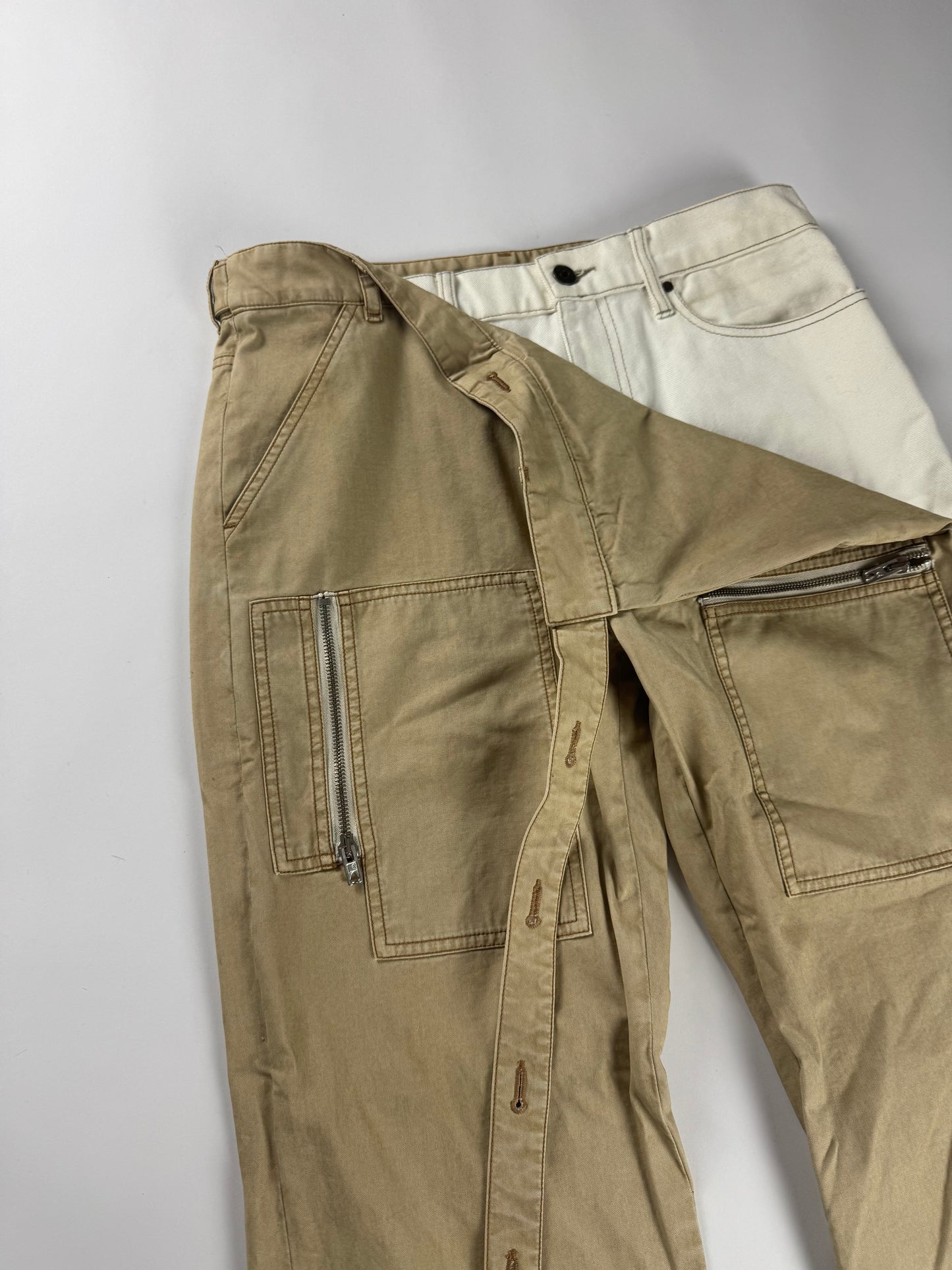 Y/Project Sample Zip Cargo Utility Hybrid Pants SS 2022 - M