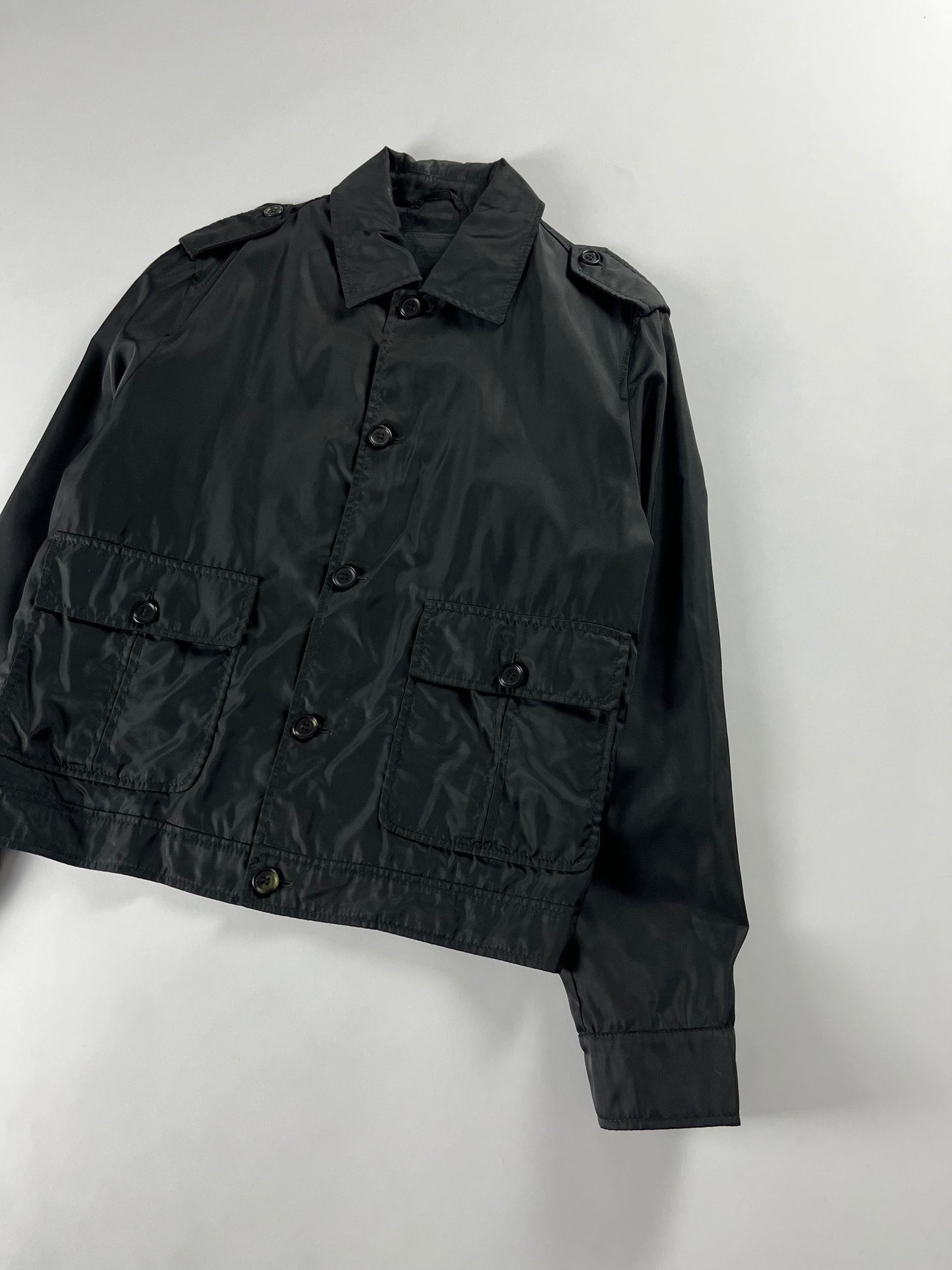 Prada Double Pockets Essential Nylon Jacket 1990s - S