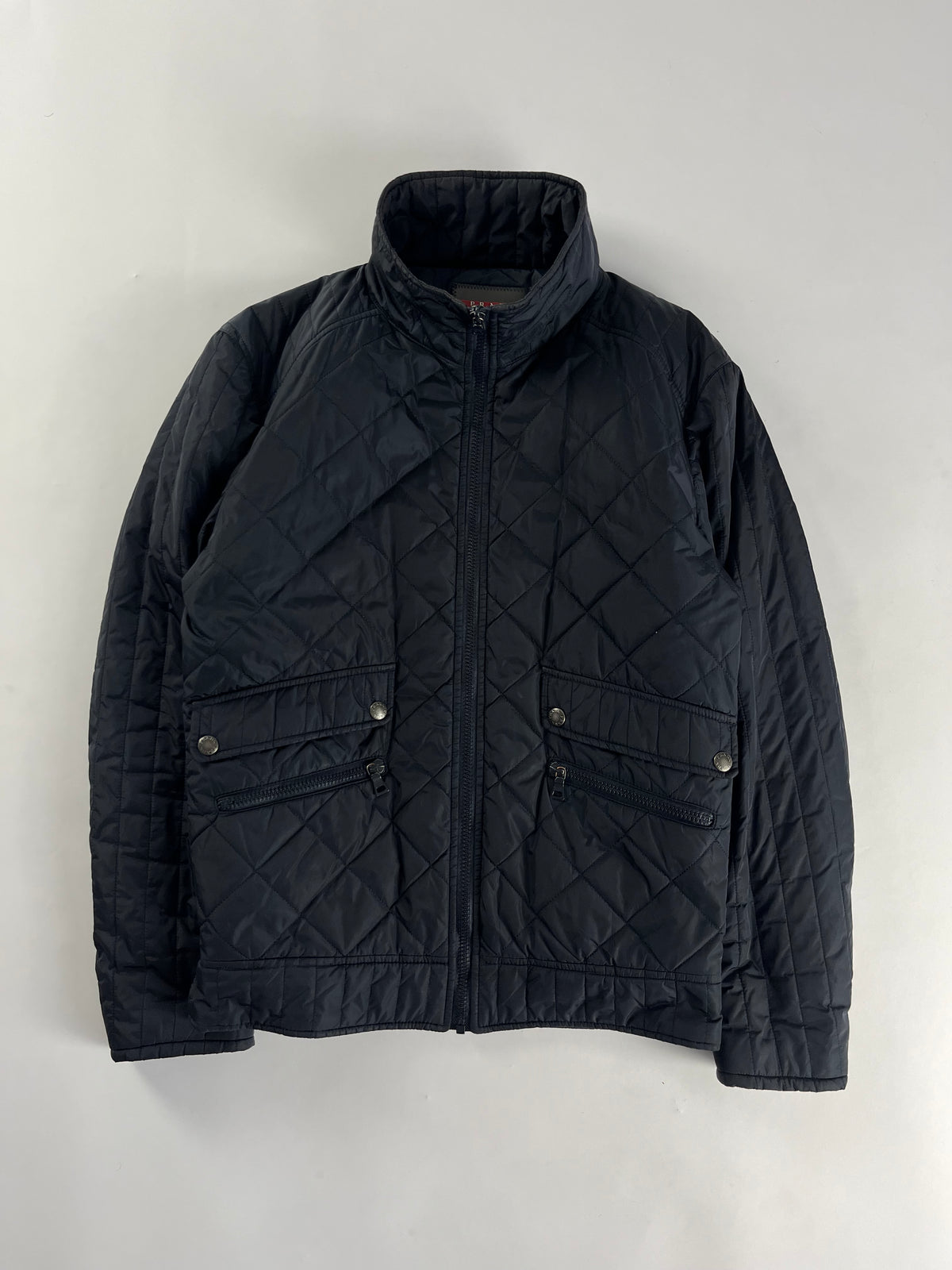 Prada Oblique Marine Nylon Jacket FW 2006 - L