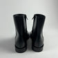 Balenciaga Square Toe Silver BB Rim Leather Ankle Boots FW 2019 - 40 EU