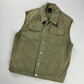 Dior Homme Sample Hedi Slimane "Strip" Raw Sleeveless Jacket SS 2004 - M