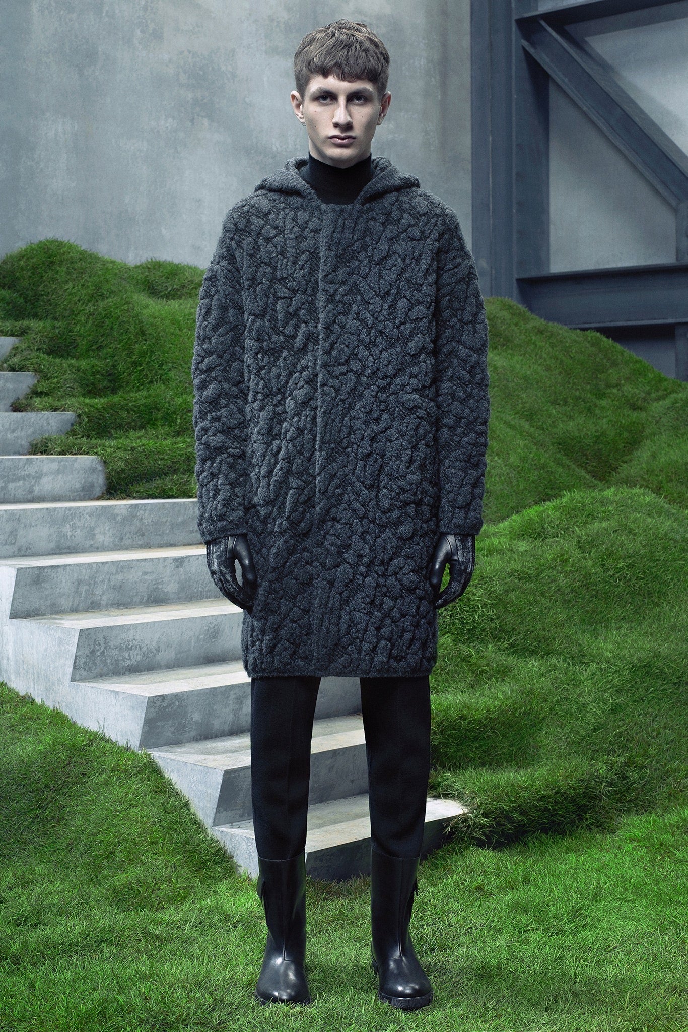 Balenciaga Wool Cocoon Oversize Sweater FW 2015 - S/M