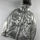 Prada Silver Astro Puffer Jacket FW 2006 - S