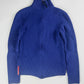 Prada Linea Rossa Shine Blue Corduroy Turtleneck Sweater FW 1999 - S