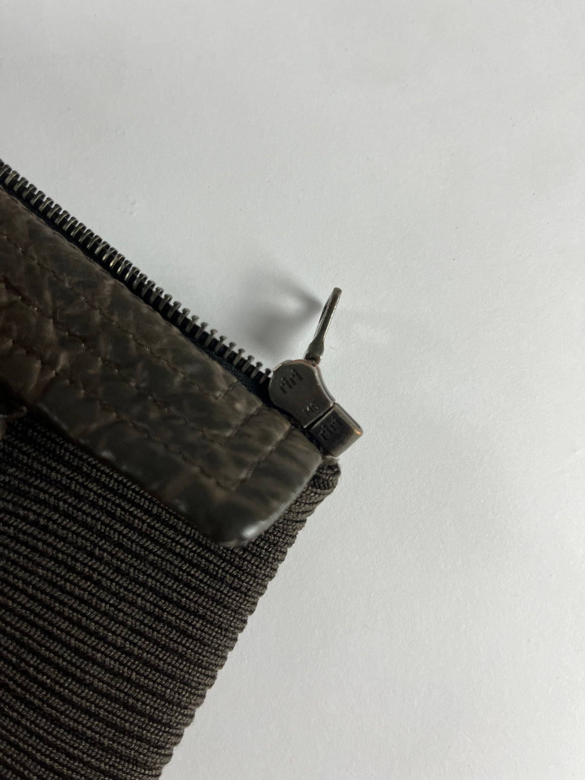 Prada Old Rust Nylon Treatment Puffer Jacket FW 2006 - M