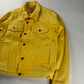 Y/Project Sample Yellow Denim Double Stone Wash Seam Jacket SS 2020 - S