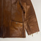 Our Legacy Raw Edges Brown Pony Hair Leather Jacket FW 2013 - S