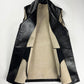 Balenciaga Sample Long Leather Sleeveless Double Breasted Coat FW 2020 - M