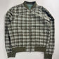 Hermès Sample Green Plaid Check Bomber Jacket SS 2020 - L